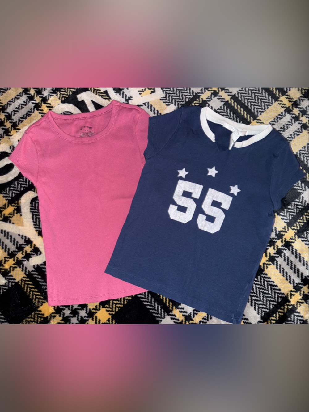 Pink Girls' Short Sleeve Tee & Full Tilt Casual #55 Top